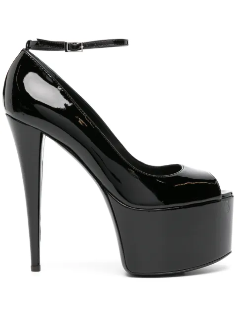Giuseppe Zanotti 150mm GZ Aida platform pumps Black I360001001NERO