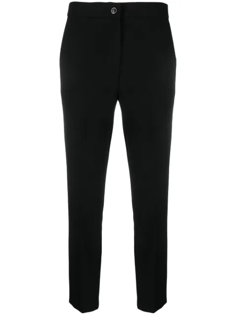 TWINSET tailored slim-cut cigarette trousers Black 232TT2196