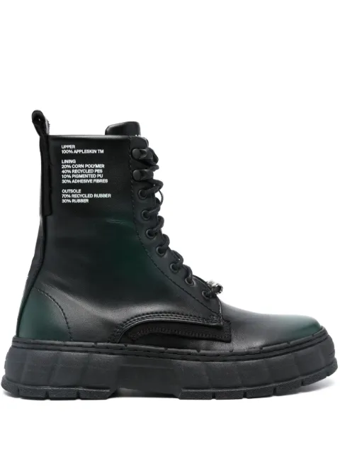 Virón 1992 combat boots Black 199207A950