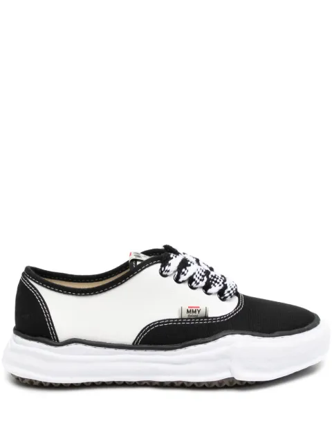 Maison MIHARA YASUHIRO Baker canvas sneakers Black A12FW728