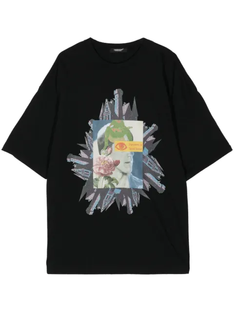 Undercover graphic-print cotton T-shirt Black UC1D48931BLACK