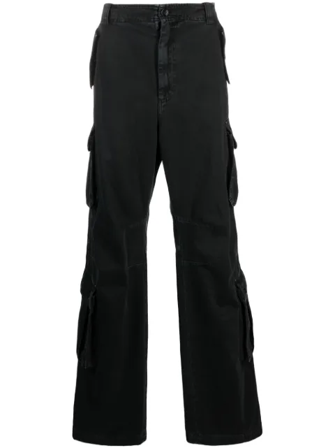 Dolce & Gabbana straight-leg cargo jeans Black GVN1XTG8IJ5