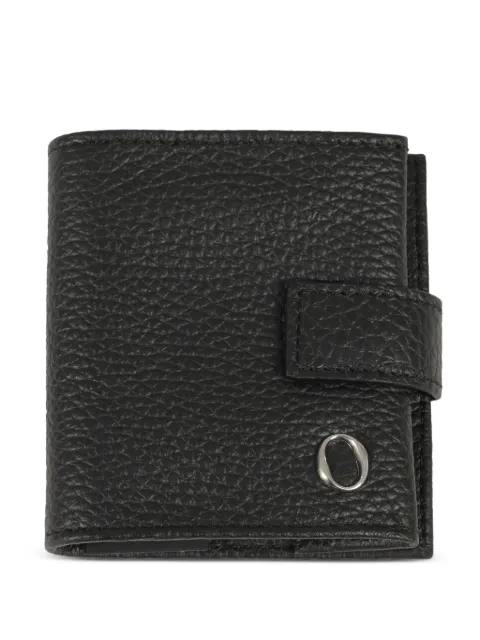 Orciani leather wallet Black SU0124MIC