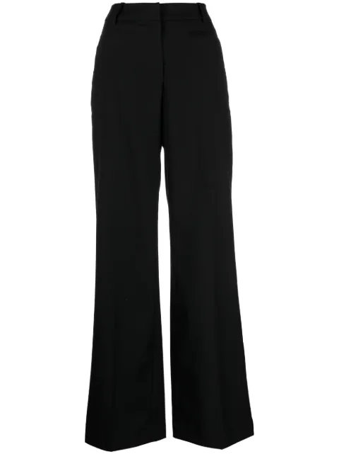 Christopher Esber high-rise wide-leg trousers Black 23045153