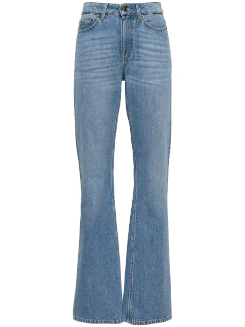 Stockholm Surfboard Club high-rise flared jeans Blue W5000023D01