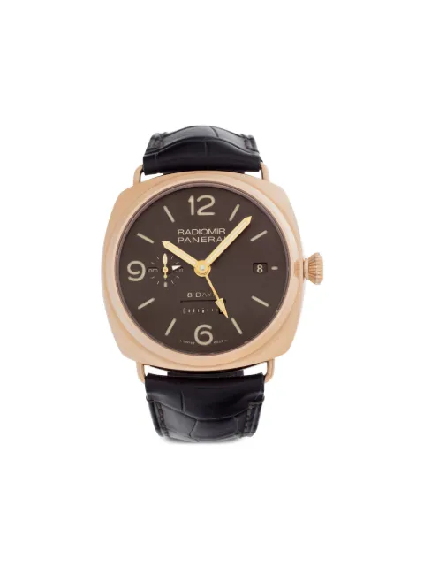 Panerai pre-owned Radiomir 45mm Brown PAM395
