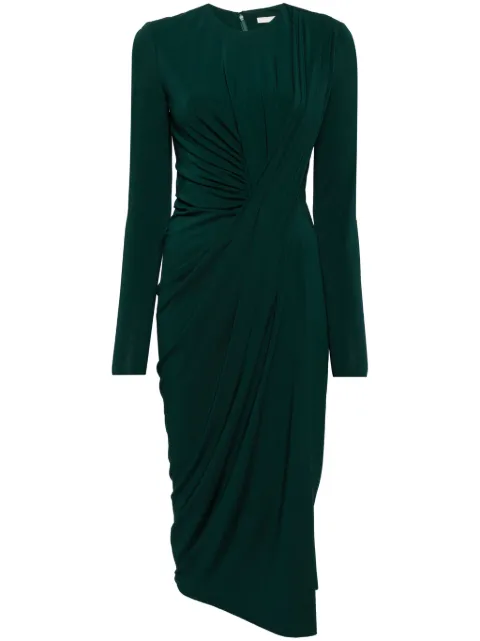Jason Wu draped midi dress Green R24120155978