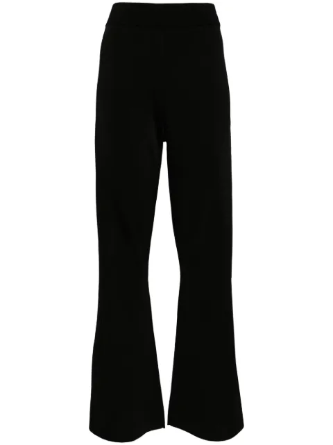 Studio Nicholson high-waist flared trousers Black LINNASNW1404