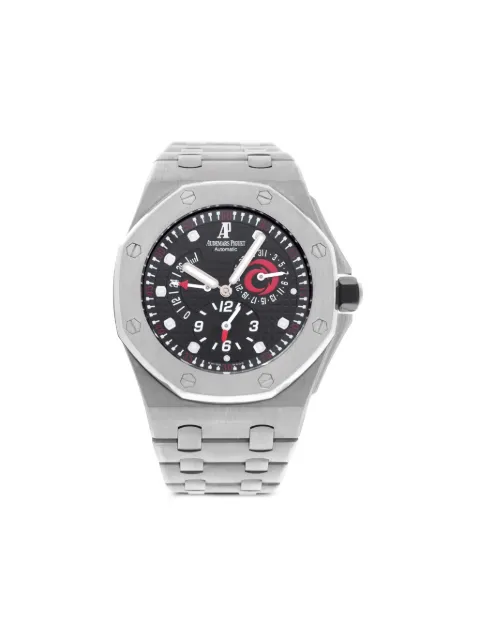 Audemars Piguet 2003 pre-owned Royal Oak Offshore 44mm Black 25995IPOO1000TI01