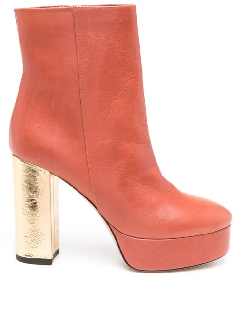 Madison Maison Astrelle 110mm leather boots Brown ASTRELLE