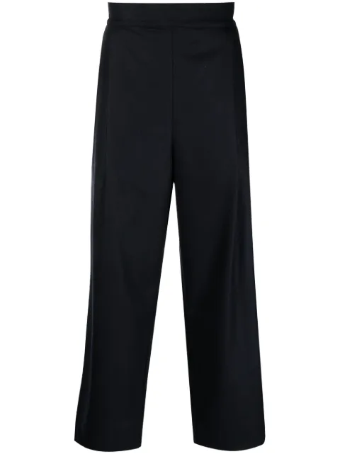 Laneus high-waist straight-leg trousers Blue PNU65