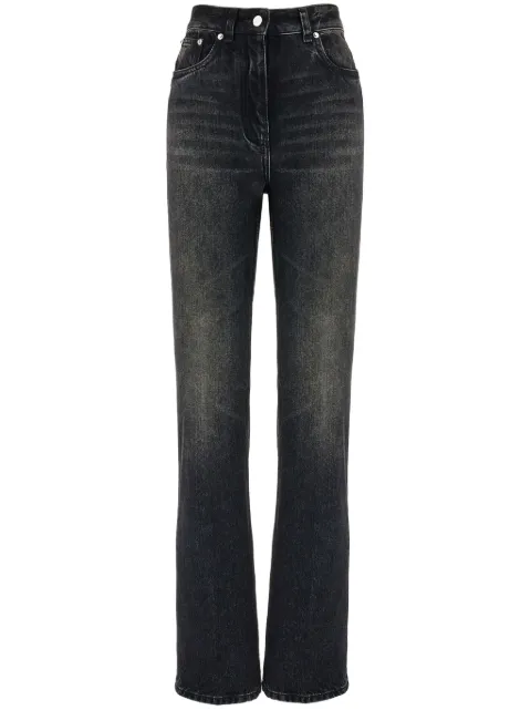 Ferragamo high-rise flared jeans Black 770565