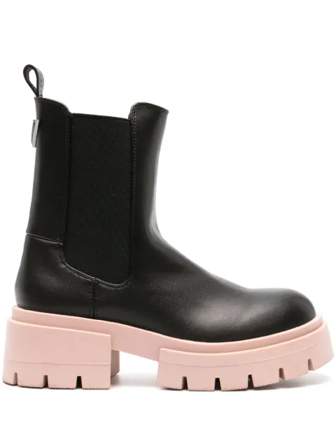 GUESS USA Charlotte chunky leather boots Black FL8CHTELE10