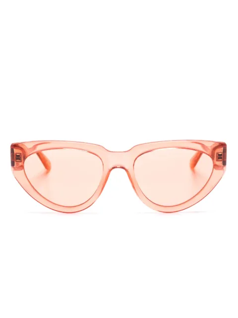 Karl Lagerfeld logo-print cat-eye sunglasses Red KL6100S