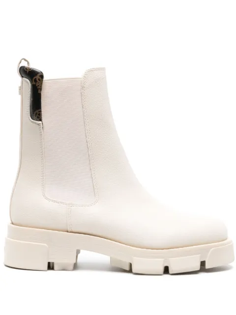 GUESS USA Madla logo-plaque boots Neutrals FL8MADFAL10