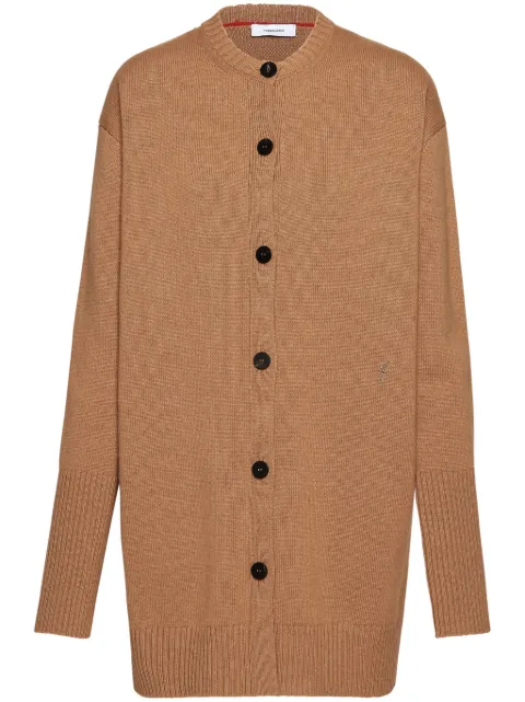 Ferragamo Cashmere cardigan dress Neutrals 771153