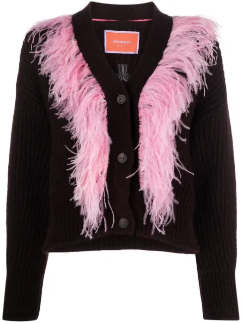 La DoubleJ High Kick cardigan Red PUL0175KNI098VA212RE02