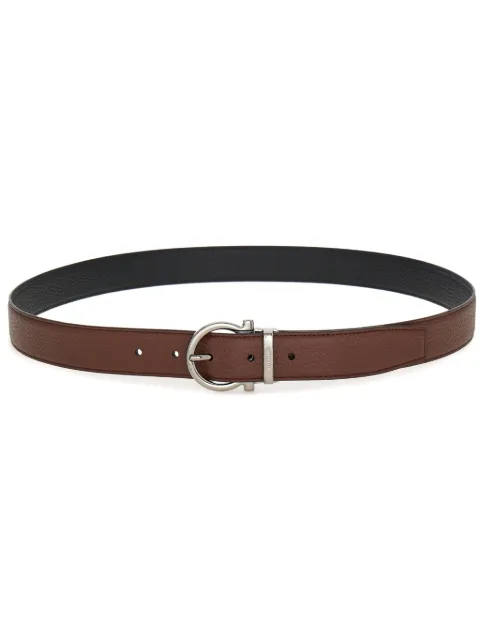 Ferragamo reversible and adjustable belt Brown 771976