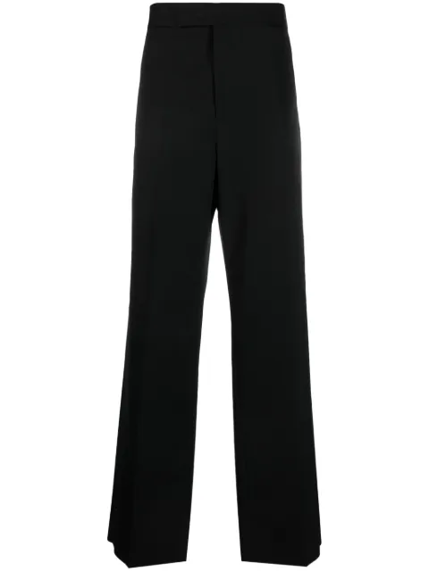 Jil Sander wool straight-leg trousers Black J23KA0006J40021