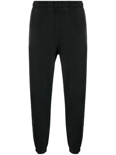 Paura logo-embellished cotton track pants Black 10DP40150000090