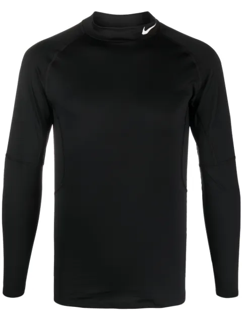Nike Dri-FIT Fitness mock-neck T-shirt Black FB7908