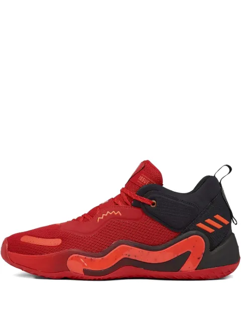 adidas D.O.N. Issue 3 "Scarlet/Core Black/Solar Red" sneakers Red GZ5524