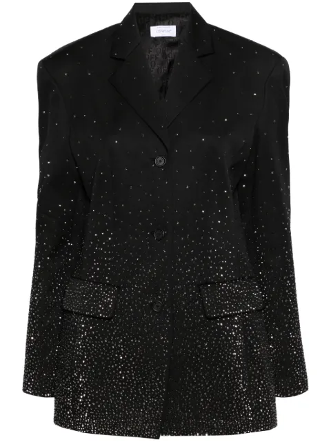 Off-White Bling single-breasted blazer Black OWEF123S24FAB0041010