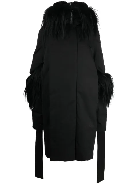 Rick Owens Alice Gauntlet down coat Black RO02B69932MULSH