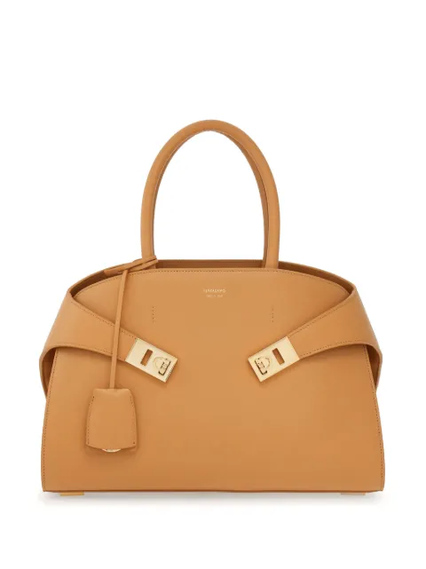 Ferragamo Hug handbag M Neutrals 769115