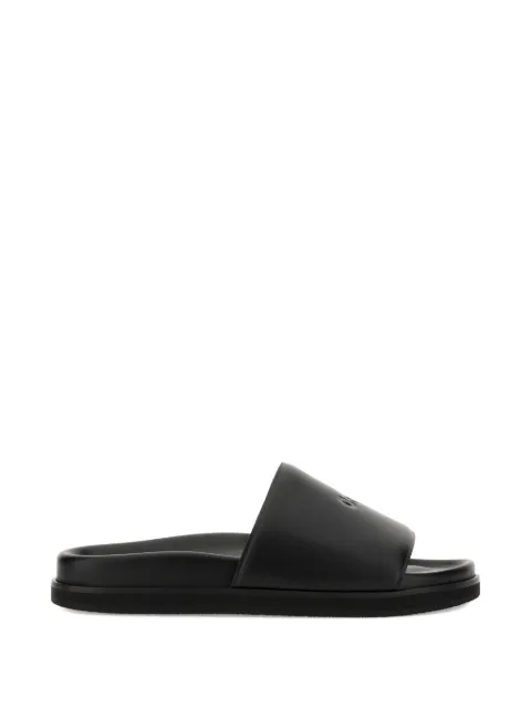 Off-White Cloud Off open-toe slides Black OMIT008C99LEA0011010