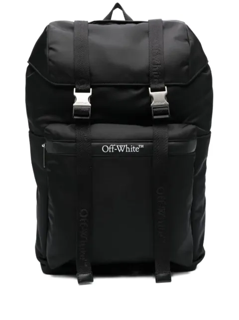 Off-White Outdoor drawstring backpack Black OMNB111S24FAB001