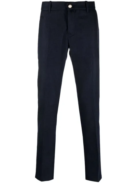 Jacob Cohën skinny-cut virgin wool-blend trousers Blue UPT0102S3679