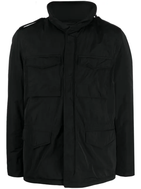 ASPESI funnel-neck long-sleeve jacket Black 2I17G70301241