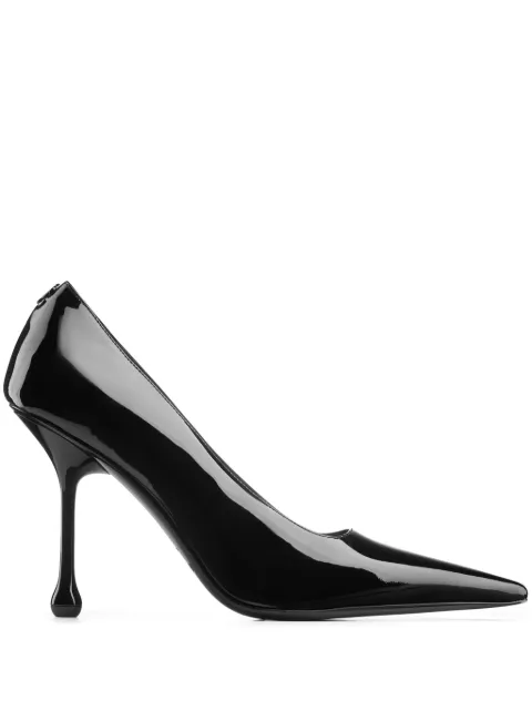 Jimmy Choo Ixia 95mm patent leather pumps Black IXIA95PATBLACK