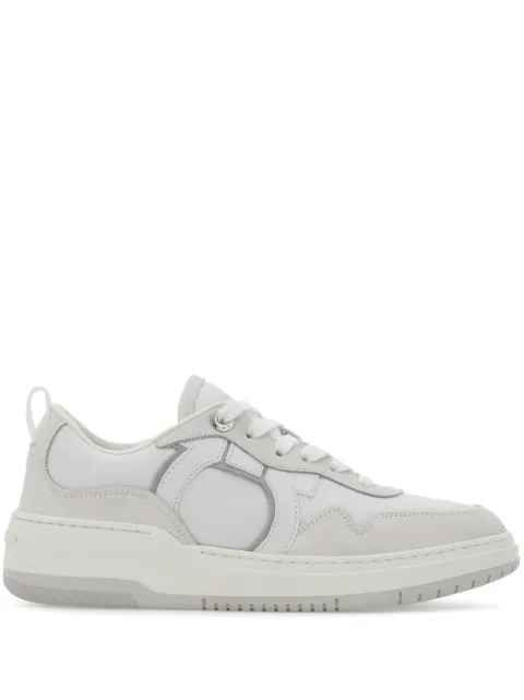 Ferragamo Gancini lace-up sneakers White 770225