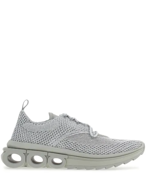 Ferragamo Running lace-up sneakers Silver 766457