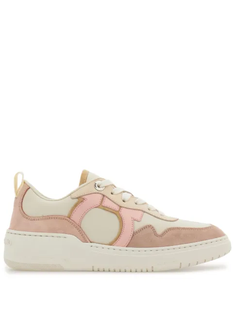 Ferragamo Gancini lace-up sneakers Pink 769717