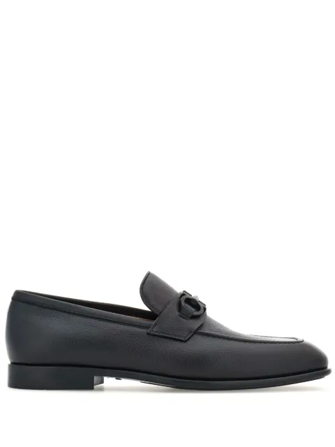 Ferragamo moccasins with Gancini ornament Black 768931