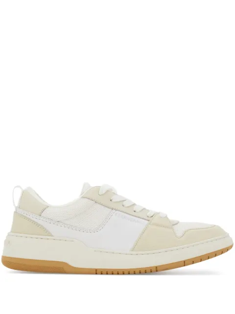 Ferragamo panelled leather sneakers White 769613