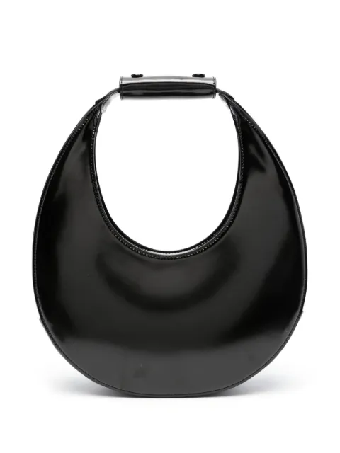 STAUD Moon leather shoulder bag Black 2929166100COWLEATHER