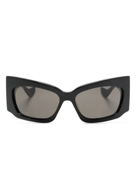 Gucci Eyewear geometric-frame tinted sunglasses Black GG1412S001