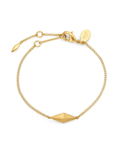 Jimmy Choo Diamond Fine chain bracelet Gold DIAMONDFINEBRLETMFQGOLD