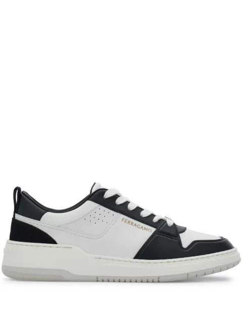 Ferragamo two-tone leather sneakers Black 770882
