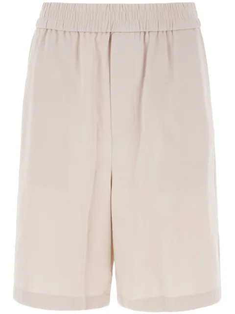 AMI Paris Ami de Couer track shorts Neutrals E24HSO306CO0062