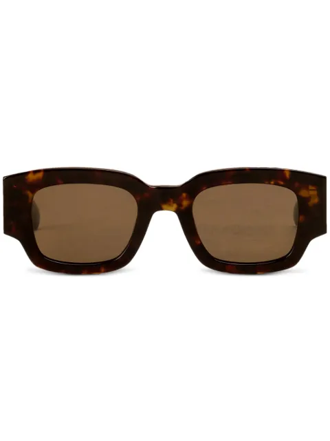 AMI Paris 75001 tortoiseshell-effect sunglasses Brown E26UGL507AM0004