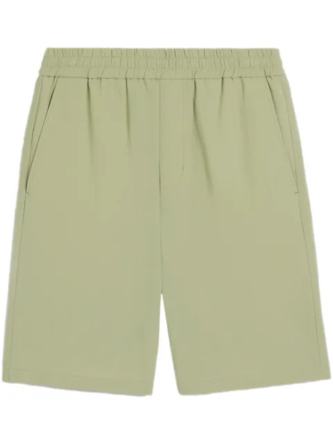AMI Paris Ami de Couer track shorts Green E24HSO306CO0062