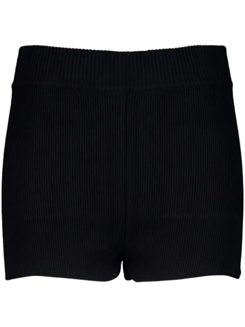 AMI Paris Ami de Coeur mini shorts Black E24FSO146KN0042
