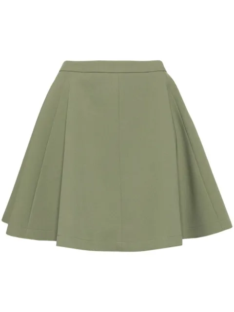 AMI Paris A-line midi skirt Green E24FSK111WV0045