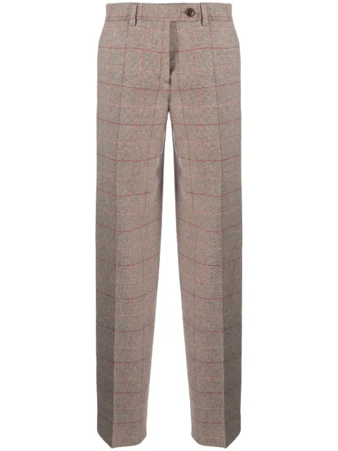 Fortela checked tailored trousers Grey WJULIANALA201