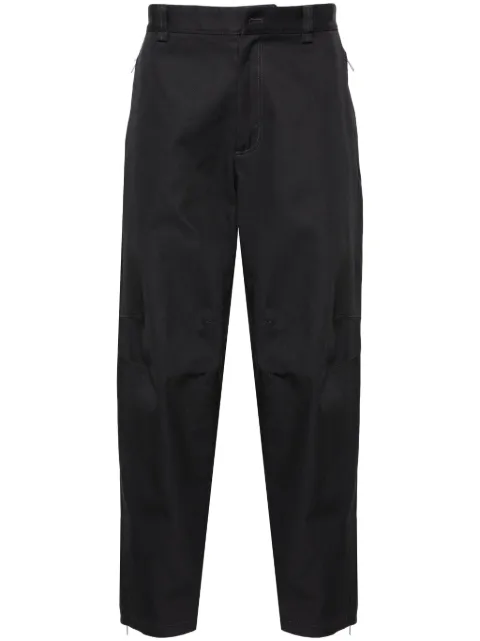 Lanvin Biker mid-rise cropped trousers Grey RMTR00055793H23